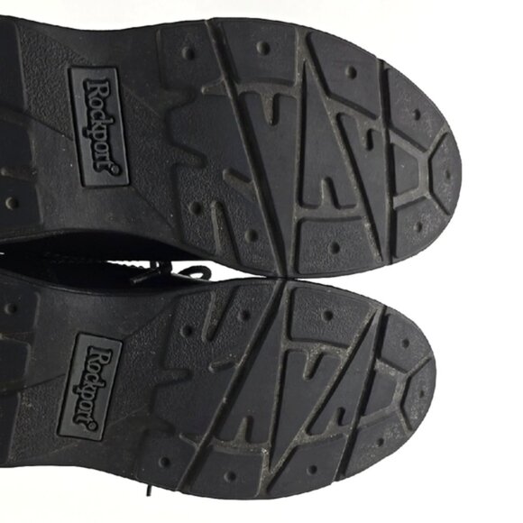 Rockport Men's Black Leather Lace Up Oxfords Shoes Work Walking Comfort Sz 10.5 - Picture 16 of 16